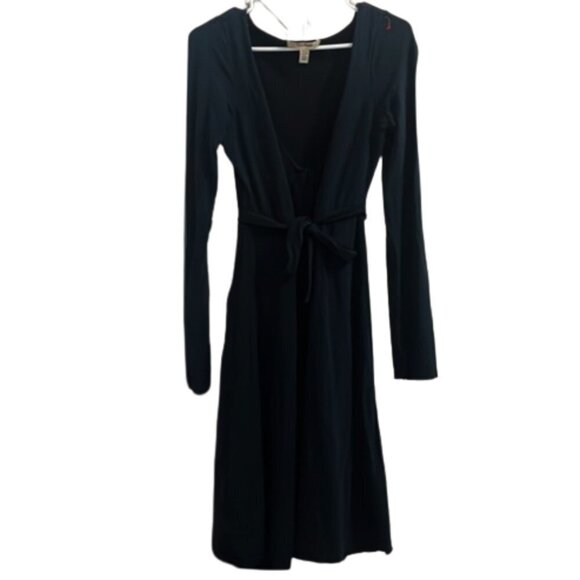 Free People Dresses & Skirts - Free People Navy Blue Medium Tie Dress